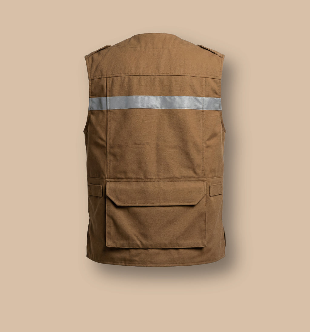 CHALECO OPERATIVO MULTIBOLSAS TIPO CAZADOR