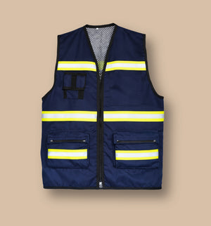 CHALECO OPERATIVO  MULTIBOLSAS CON VENTILACIÓN