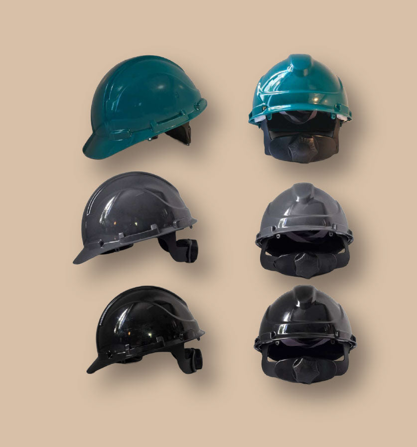 CASCO TIPO CAPUCHA CON AJUSTE DE MATRACA FINA